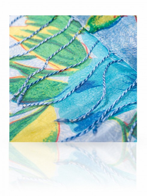 Палантин Женский S-KANTHA.PAISLE/BLUE